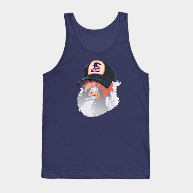 Gabe Full Beard Tank Top by Uri_the_Red